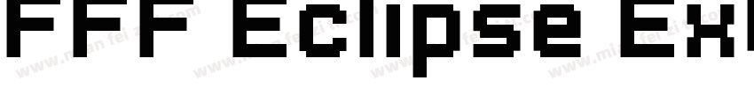 FFF Eclipse Extended字体转换